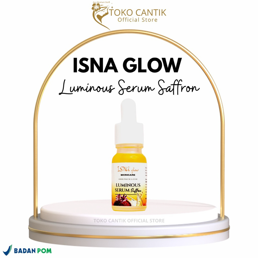 SERUM SAFFRON ISNA GLOW / LUMINOUS SERUM SAFFRON INSAGLOW / SERUM PEMUTIH WAJAH ORIGINAL VN