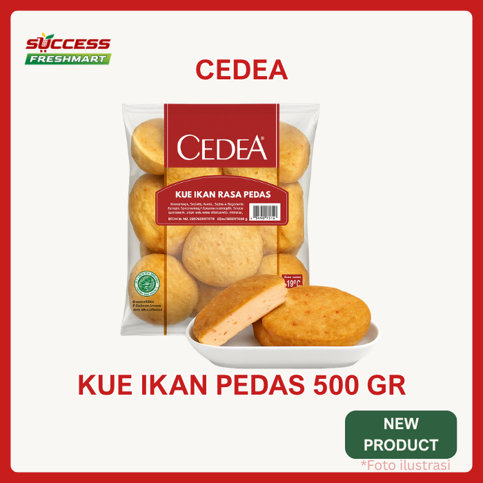 

Cedea Kue Ikan Pedas 500 gr