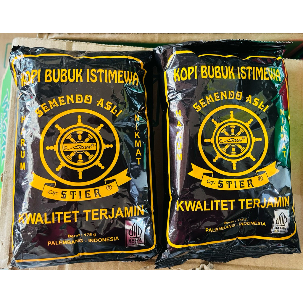 

KOPI BUBUK STIER HITAM SEMENDO 175G