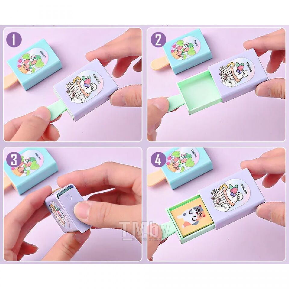 

Deli Magic Eraser / Penghapus Hapusan Trik Sulap Desain Lucu 71113