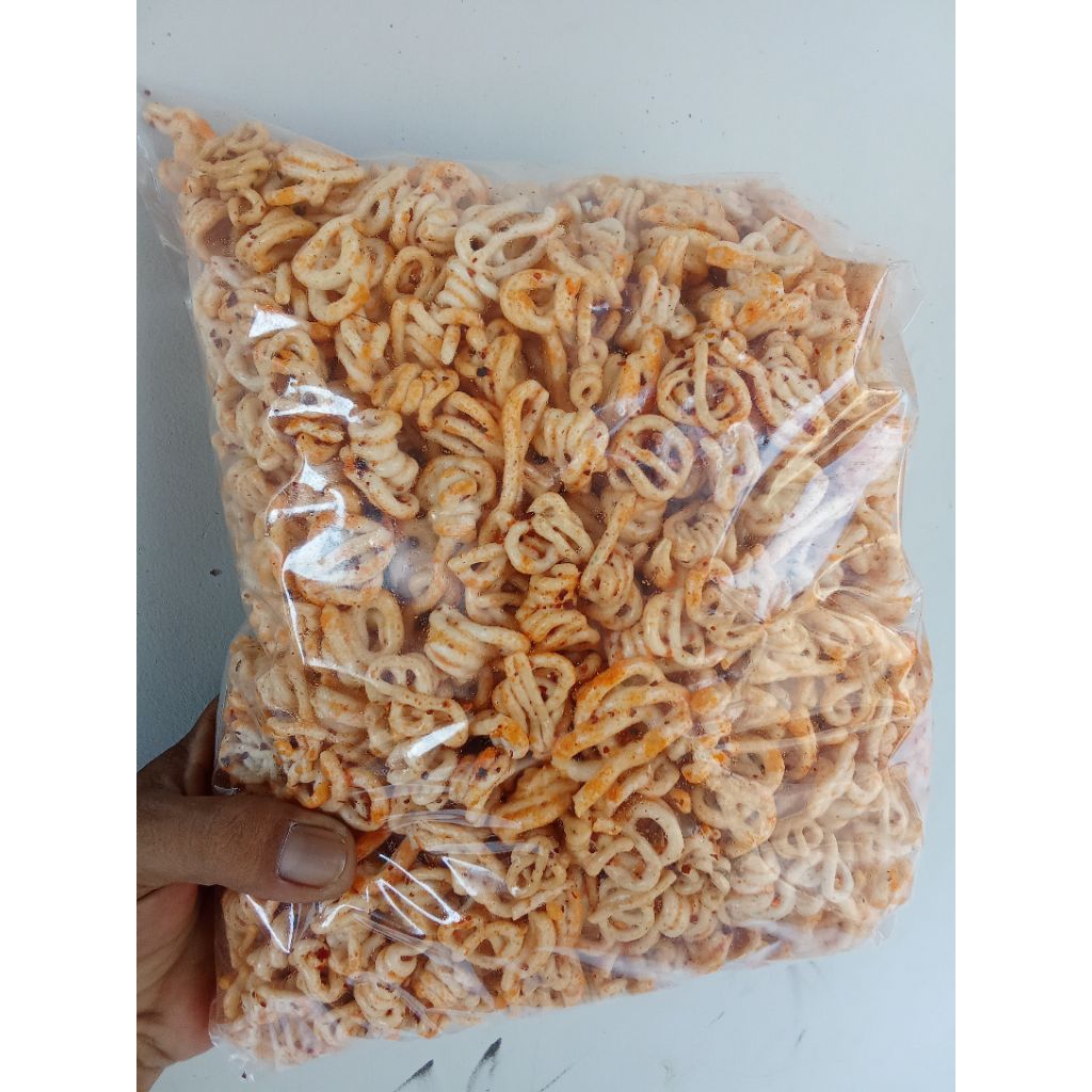 

Kerupuk keong pedas 500 Gram