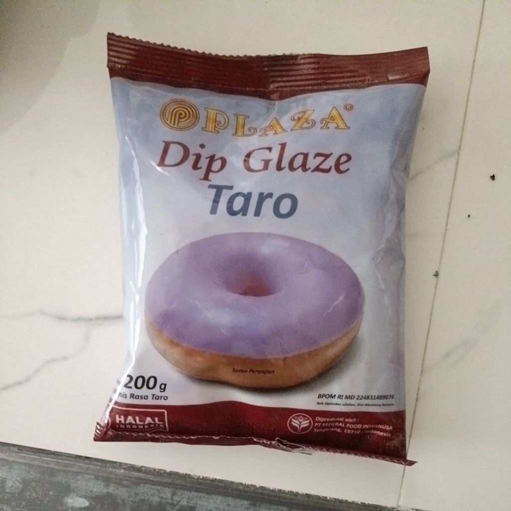 

Dip Glaze Plaza taro kemasan 200g