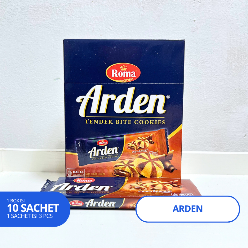 

Roma Arden Coklat Box Isi 10 Sachet