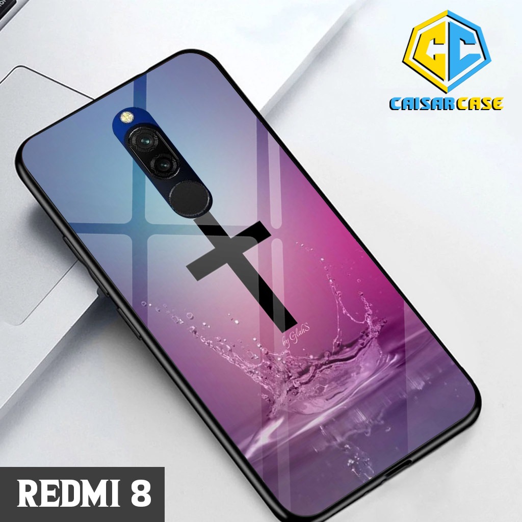 Case REDMI 8 / 9 Kaisarcase [ SALIB / CROSS ] Case Hp Glossy Casing Hardcase Softcase Bisa cod