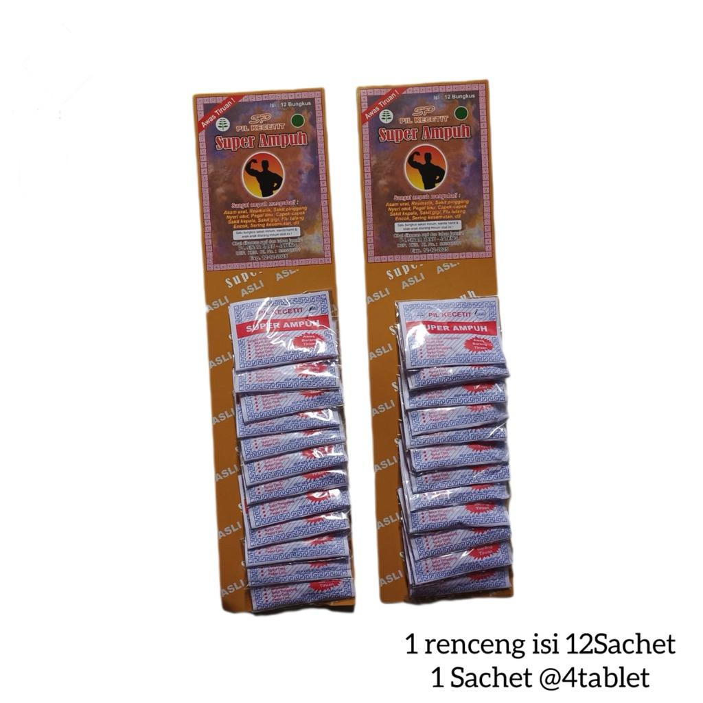 Pil kecetit super ampuh