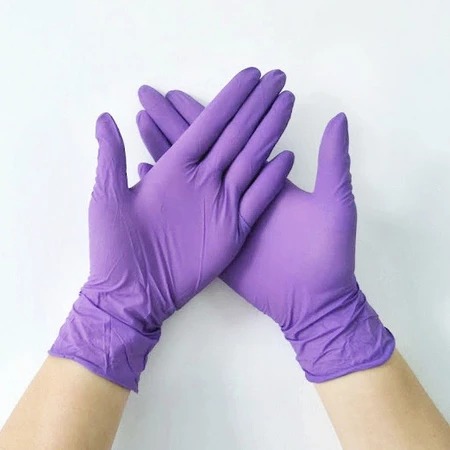 Sarung Tangan Nitrile Safe Glove Bluple / Sarung Tangan Nitrile Examination Glove Safe Glove Bluple/