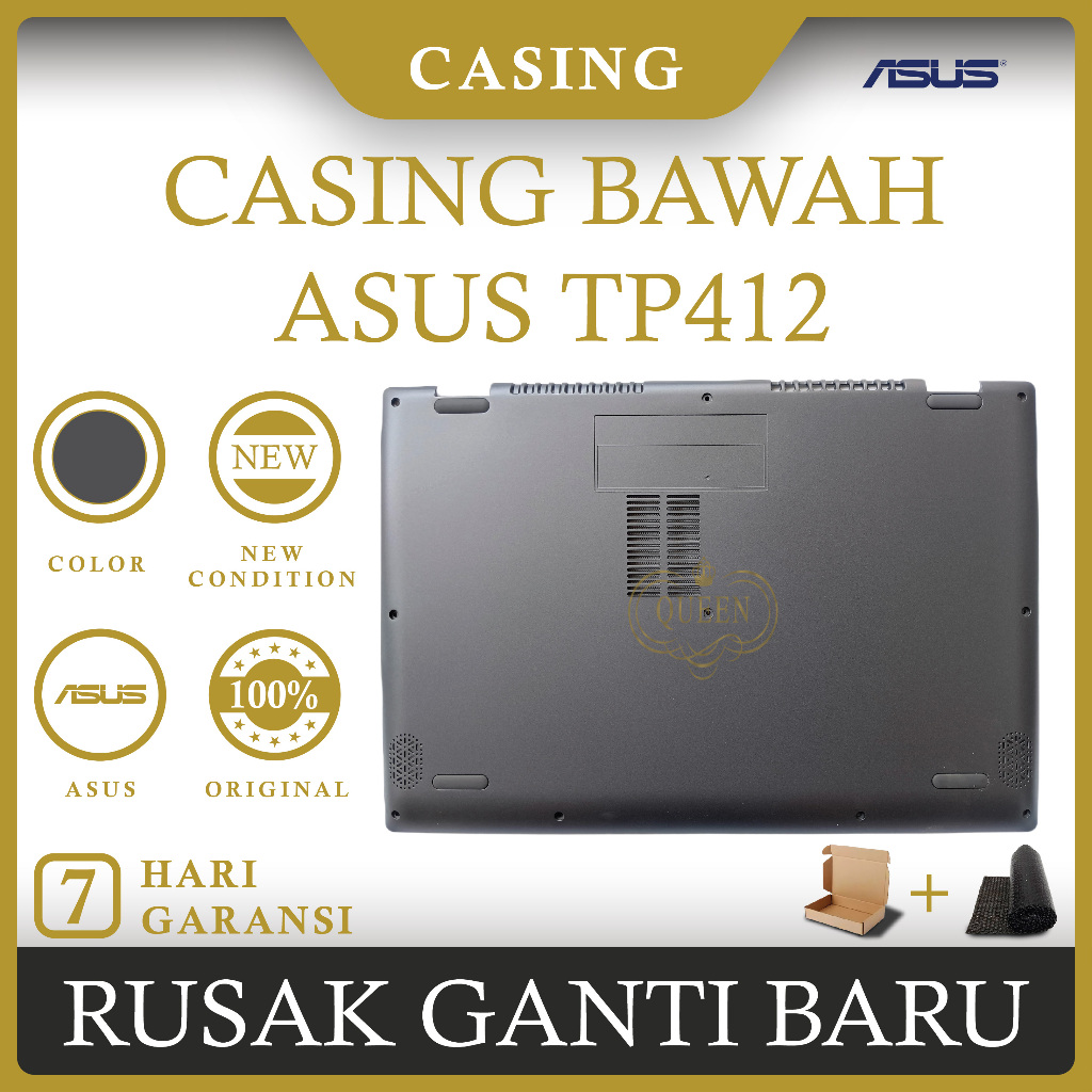 CASING BAWAH LAPTOP ASUS Vivobook Flip 14 TP412 TP412UA TP412FA ORIGINAL