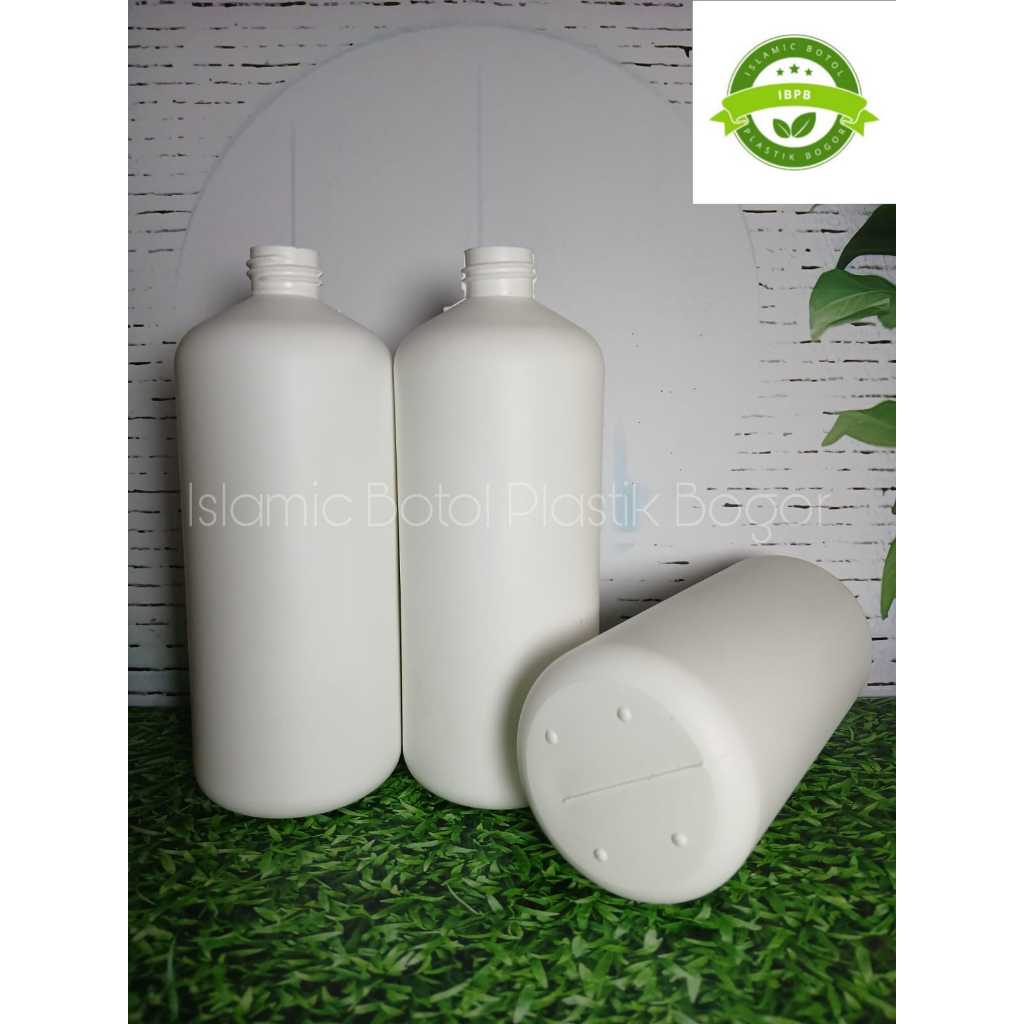 Botol Pump 500 ML Putih Doff Dan Hitam/Botol 500 ML N24 Putih Doff Dan Hitam/Botol 500 ML HDPE