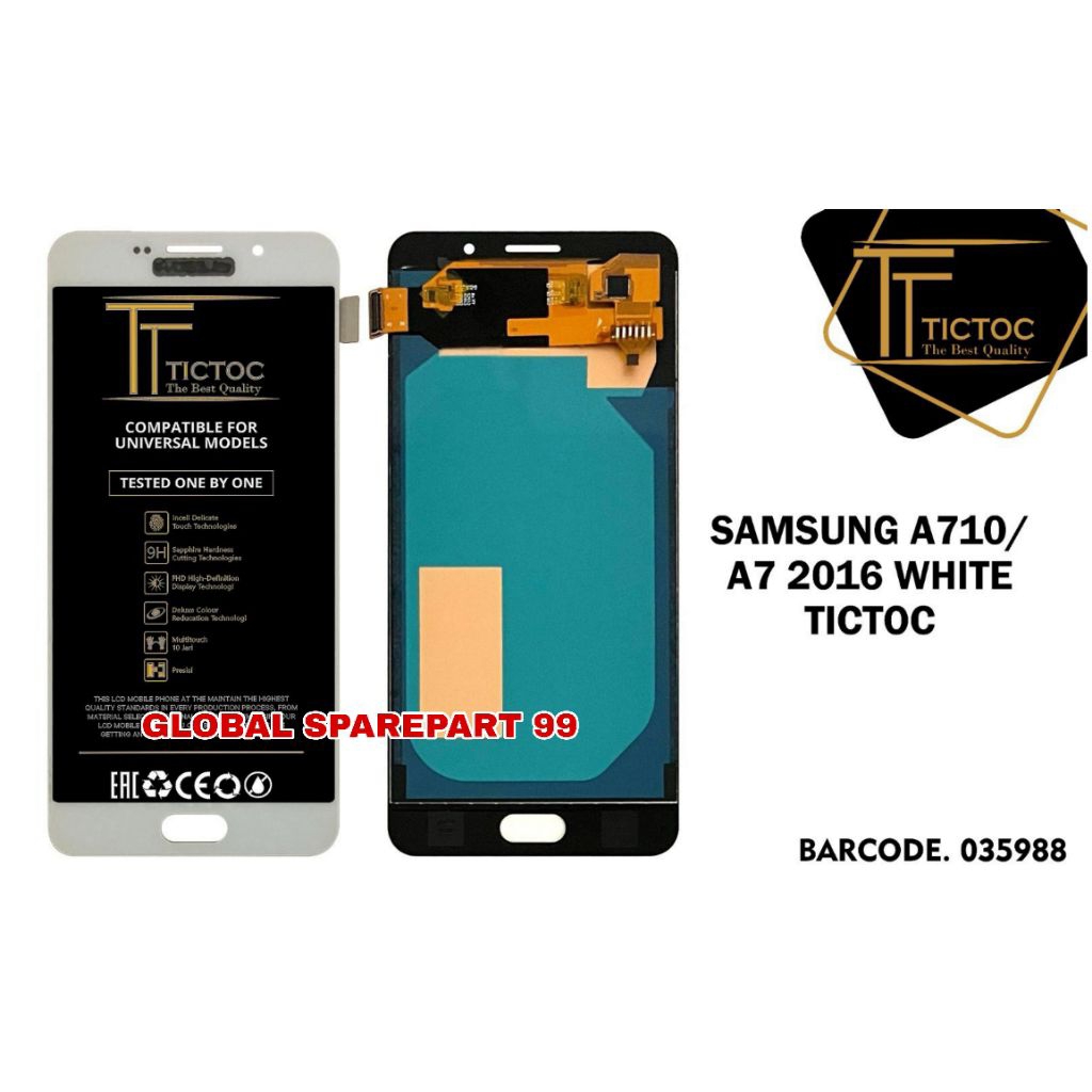 LCD SAMSUNG A7 2016 A710 TICTOC