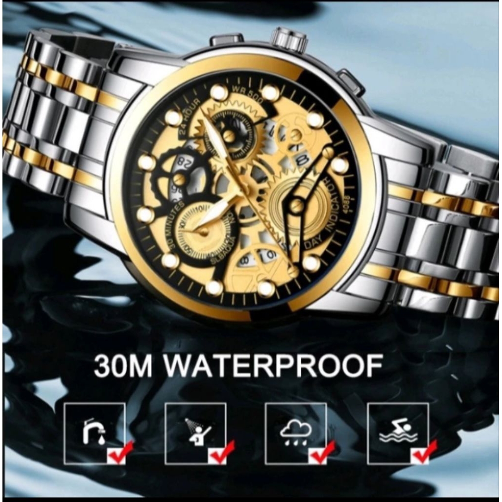 Jam Tangan AOKEYO Anti Air (Luxury Watch)