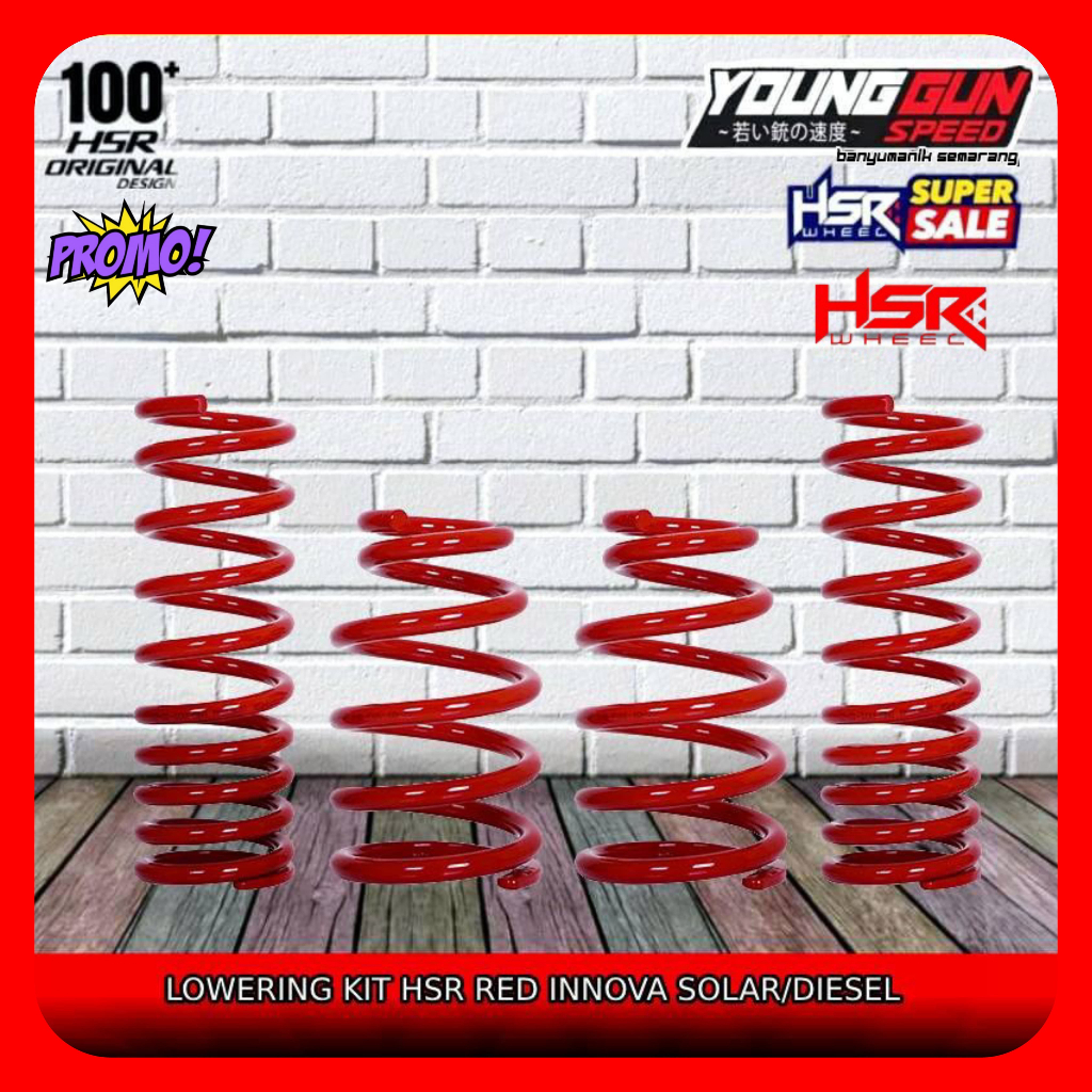 Lowering kit Hsr Toyota Innova Per ceper mobil innova solar