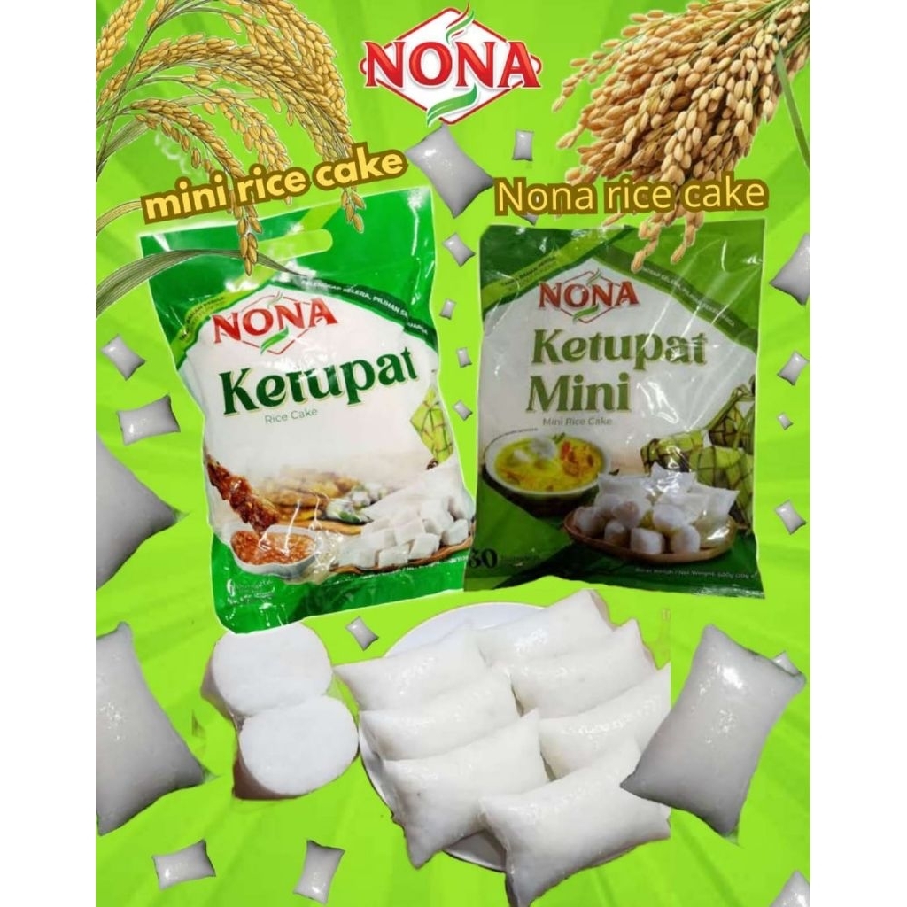 

KETUPAT MINI INSTAN NONA ISI 30PCS 600GR