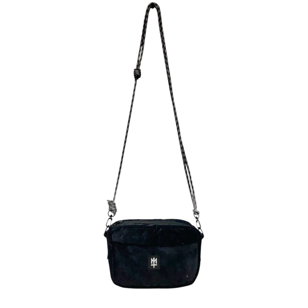 Sling Bag Corduroy Casa Maternal Disaster - Tas Slempang Corduroy Hitam
