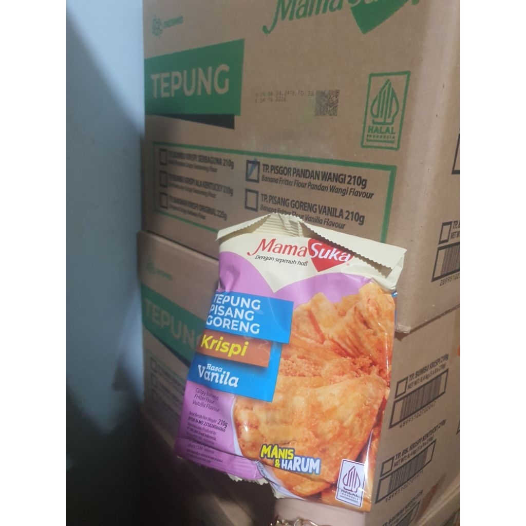 

Tepung Pisang Mamasuka 210 70gr DOS