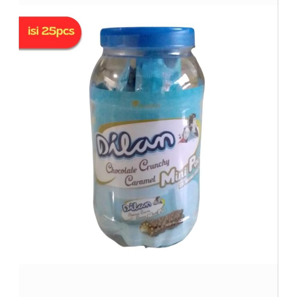 

DILAN Chocolat Crunchy Caramel Toples isi 25pcs