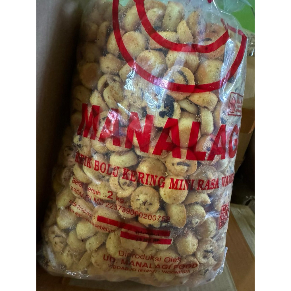

500gram Bolu Kering Rasa Vanilla