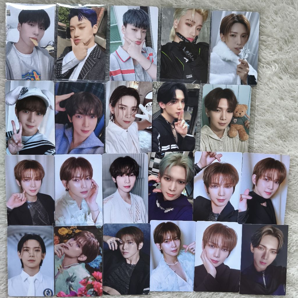 Photocard Pc Ateez San Yeosang Official