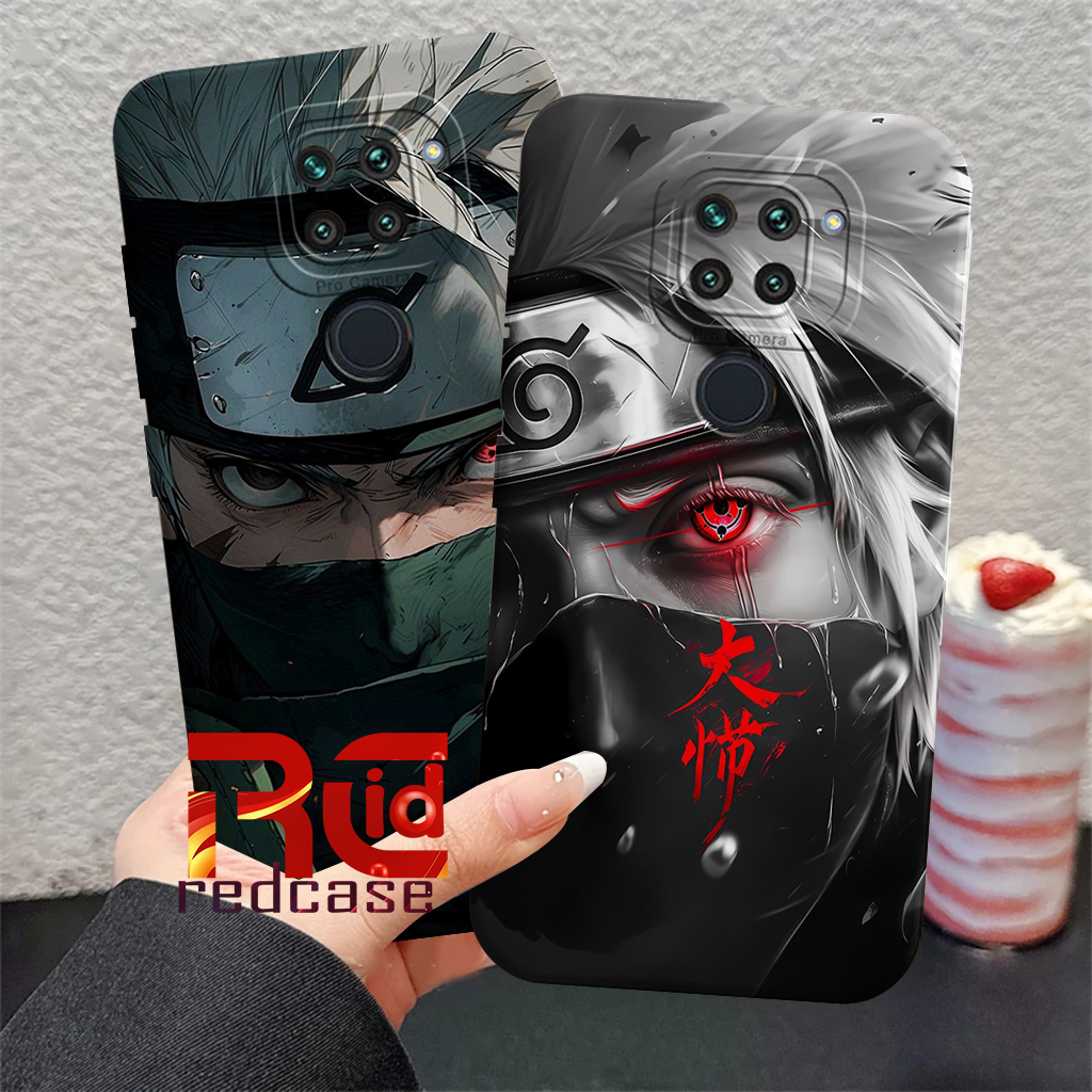 Silikon Hp Untuk Redmi Note 9 - Redmi Note 9 Pro Softcase Protect Camera Motif Anime Kekinian