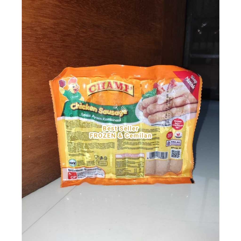 

Champ Sosis Ayam 375gr isi 15 FROZEN