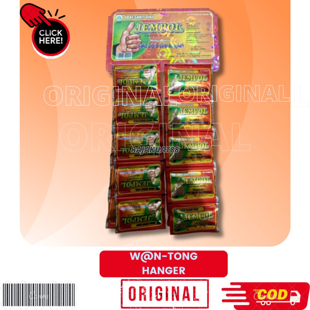 JEMPOL GIGI KAPSUL SAKIT GIGI ASLI