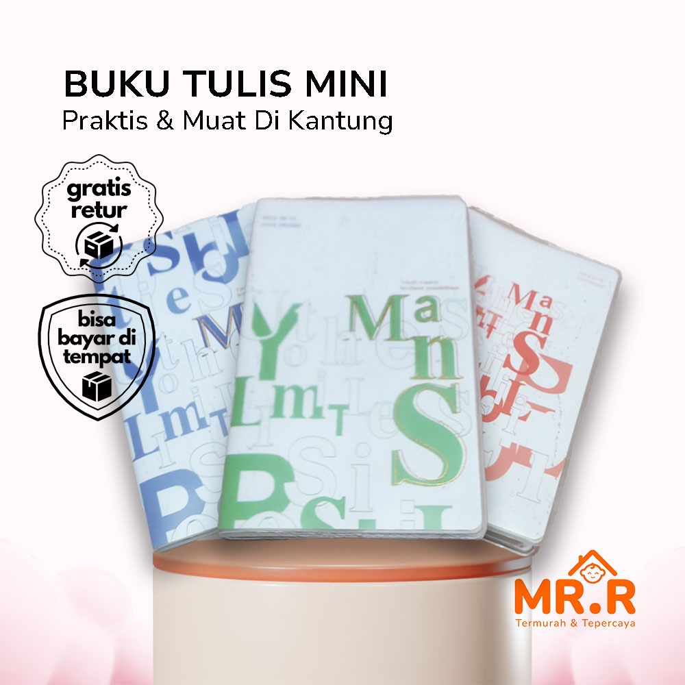 

Buku Tulis Mini Travel Size Stylish Simpel Notebook Mini Buku Tulis Mini Serbaguna Anti Ribet Travel Size