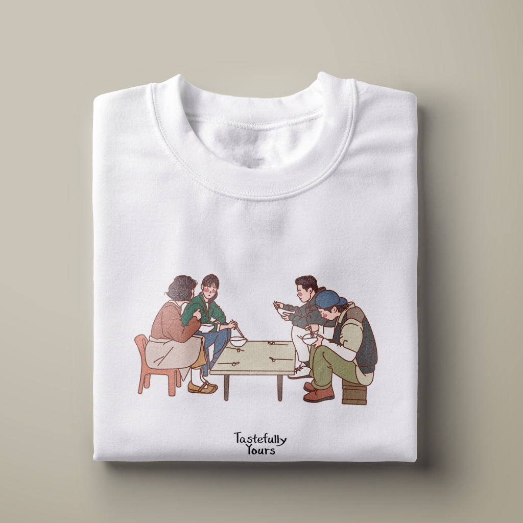 KAOS KDRAMA TASTEFULLY YOURS KOREAN DRAMA T-SHIRT KOREAN DRAMA KDRAMA MERCHANDISE KAOS DRAMA KOREA