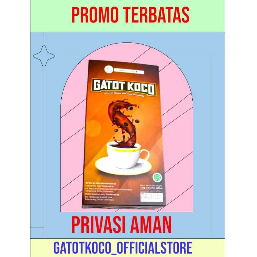 

Kopi Gatot Koco ORIGINAL by dr. Richard Lee