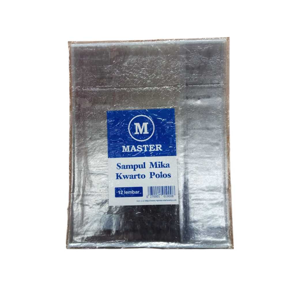 

Gramedia Batam - Sampul Plastik Bening tanpa lem A5/kwarto Isi 12 Pcs