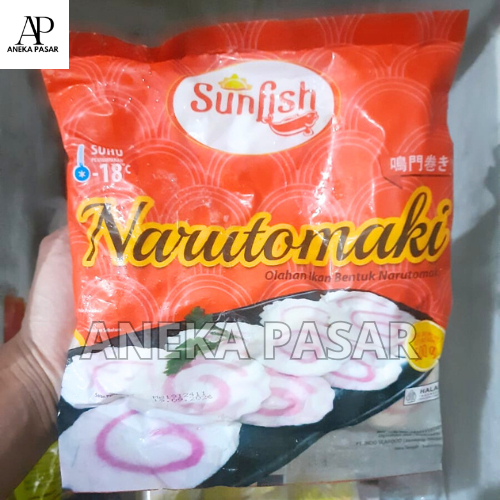 

SUNFISH NARUTOMAKI Bentuk Narutomaki Olahan Ikan Berat 500gr