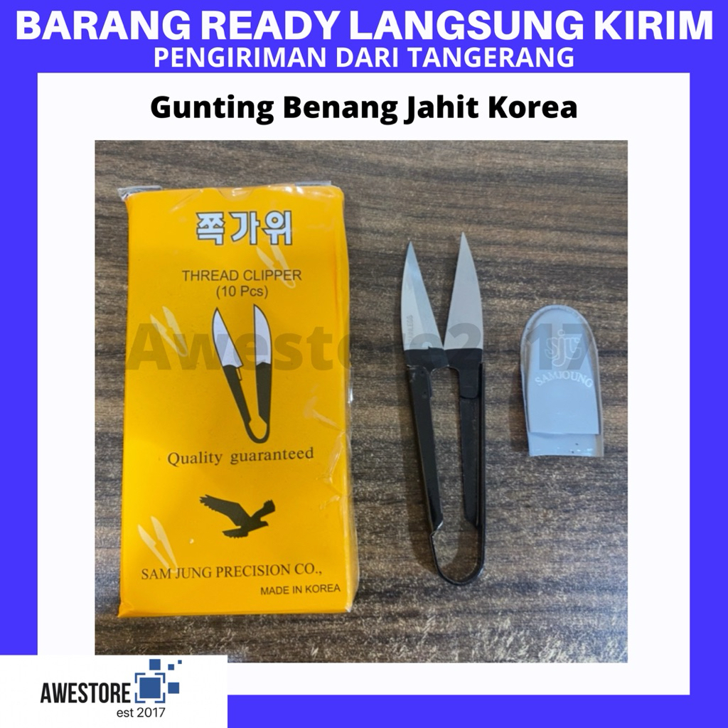 

Gunting Benang Jahit Korea Import Thread Clipper