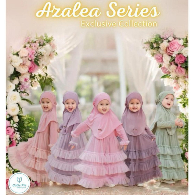 ZOYA DAN AZALEA RAYYA SERIES BAJU GAMIS GAUN PESTA ULANG TAHUN HARI RAYA ANAK PEREMPUAN MEWAH
