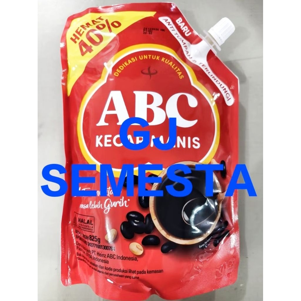 

ABC Kecap ABC REFILL (ukuran 825GR‼️)