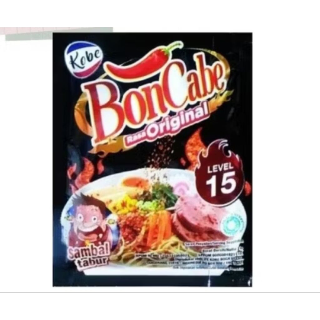 

bon cabe level 15 sambal tabur 6gram