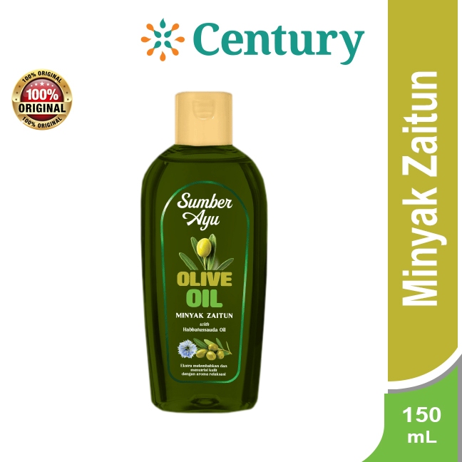 

SUMBER AYU OLIVE OIL WITH HABBATUSSAUDA OIL 150ML / PERAWATAN KULIT / BODY OIL