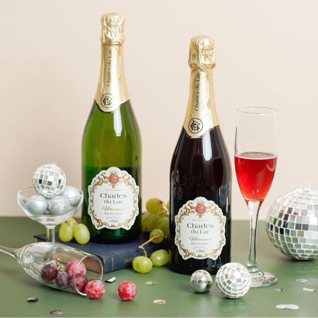 

CHARLES DU LAC - Sparkling Red/White Grape 750ml Non-Alcoholic