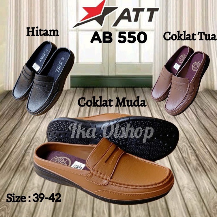 KODE P75N Sepatu Karet Pria Selop ATT AB 55 AB 581 AB 553