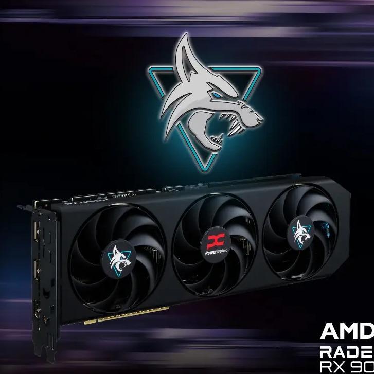 POWERCOLOR HELLHOUND AMD RADEON RX 9060 XT 8GB GDDR6 RX9060XT 8G-L/OC