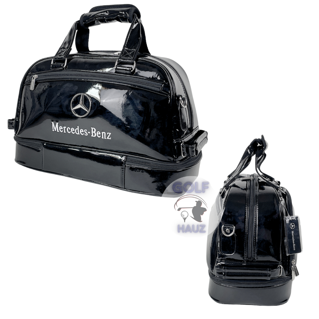 Boston Duffle Bag dengan Kantong Sepatu Pocket Shoes Besar Gym Fitness Olahraga Golf Multifungsi Tas
