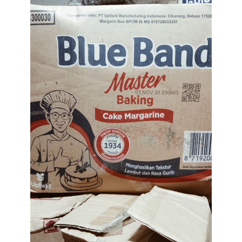 BLUE BAND MENTEGA MARGARI KEMASAN 1DUS BERAT 15 KG grab gojek