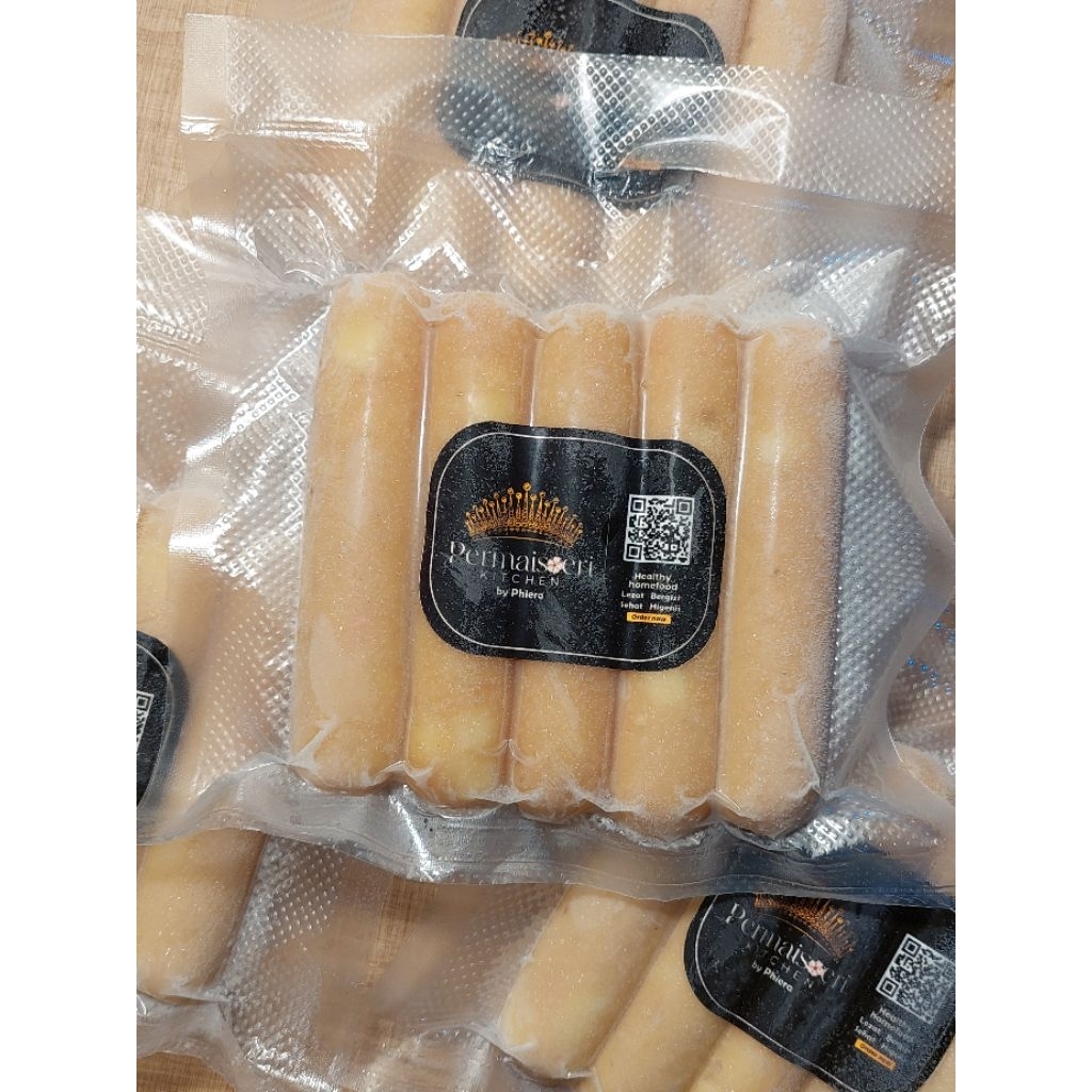 

REGULER! HALAL SOSIS AYAM KEJU LUMER | Permaisoeri Kitchen NO MSG, NO PENGAWET, NO PEWARNA