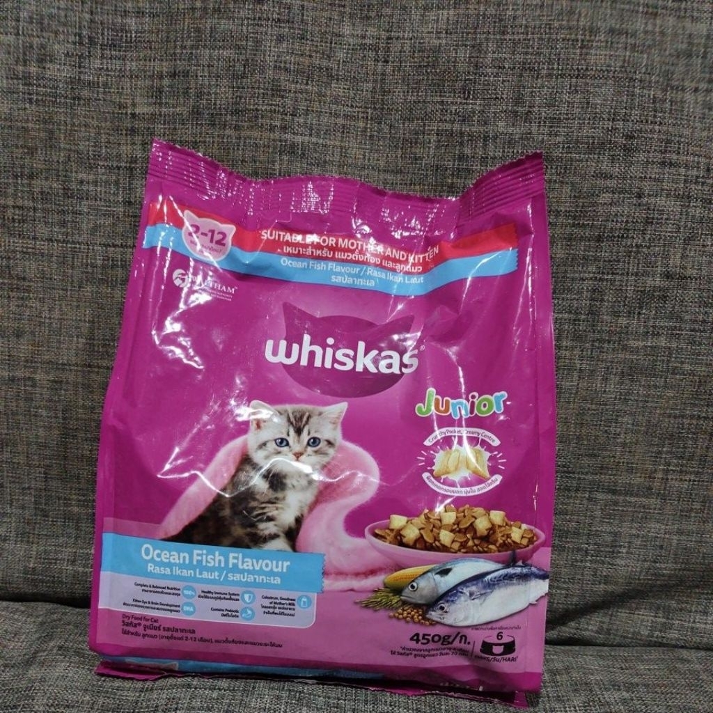 Whiskas makanan kucing kering