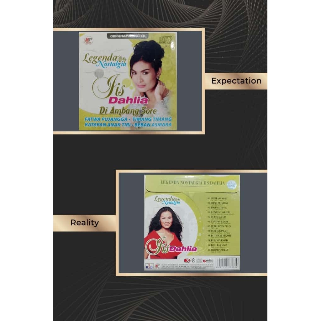 CD audio dangdut Iis Dahlia legenda nostalgia