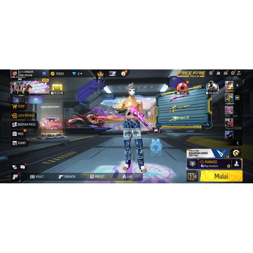 akun freefire sultan murah sg 4 rasa reper ft solar ft trompet ft bunny