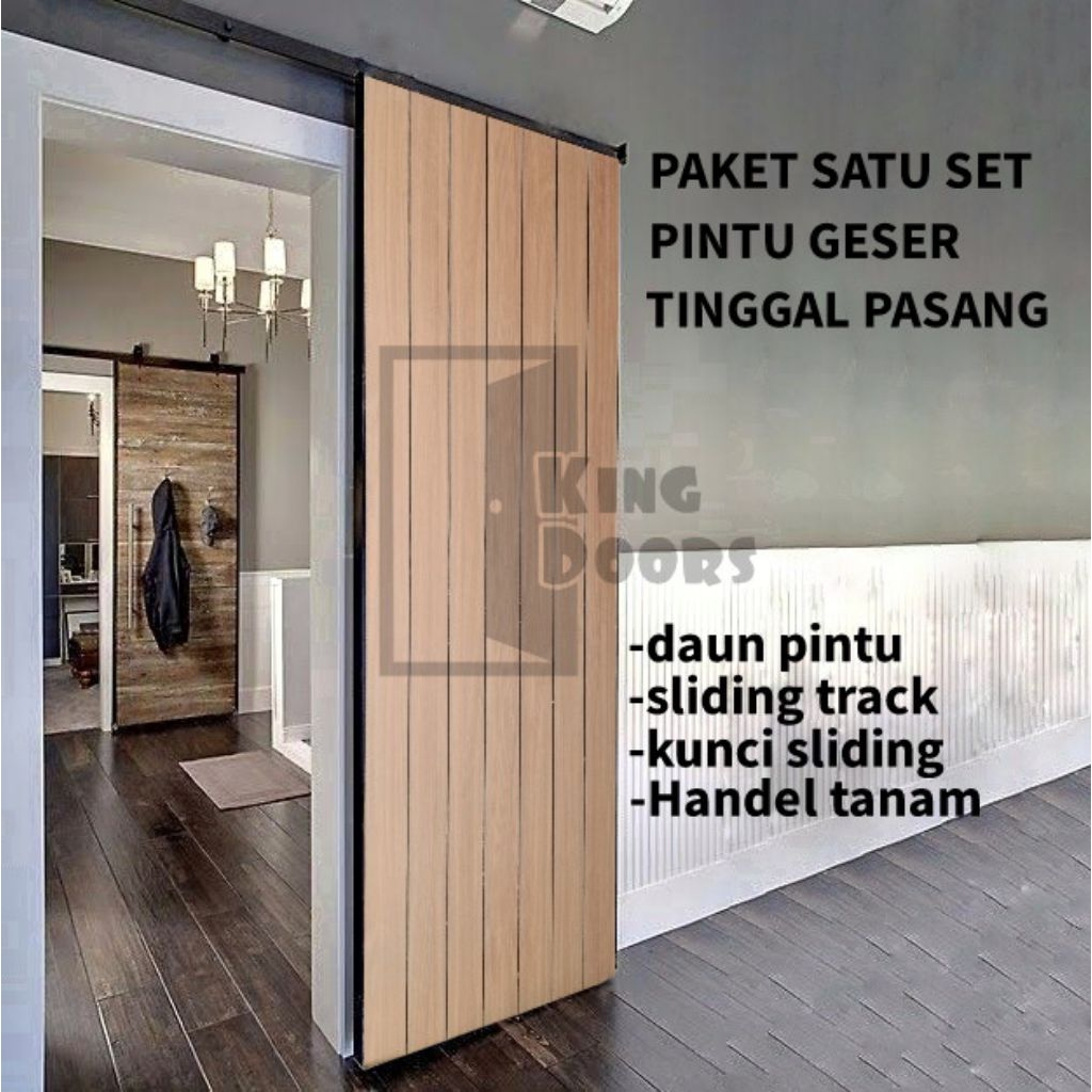 pintu kamar geser minimalis | satu set pintu sliding tinggal pasang | pintu geser minimalis | pintu 
