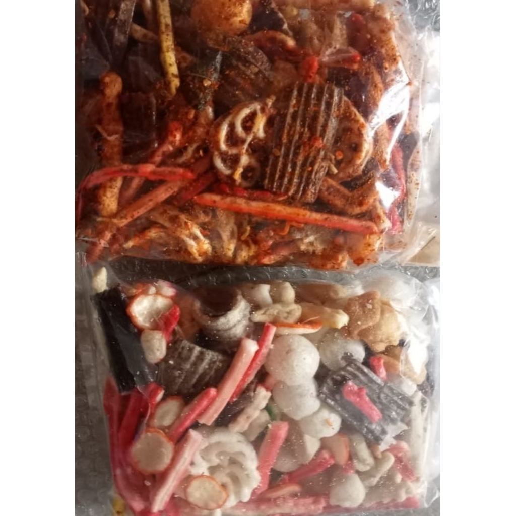 

paket bunling 500 grm 250 grm mix campur pedas 250 grm mix campur ORI daun jeruk