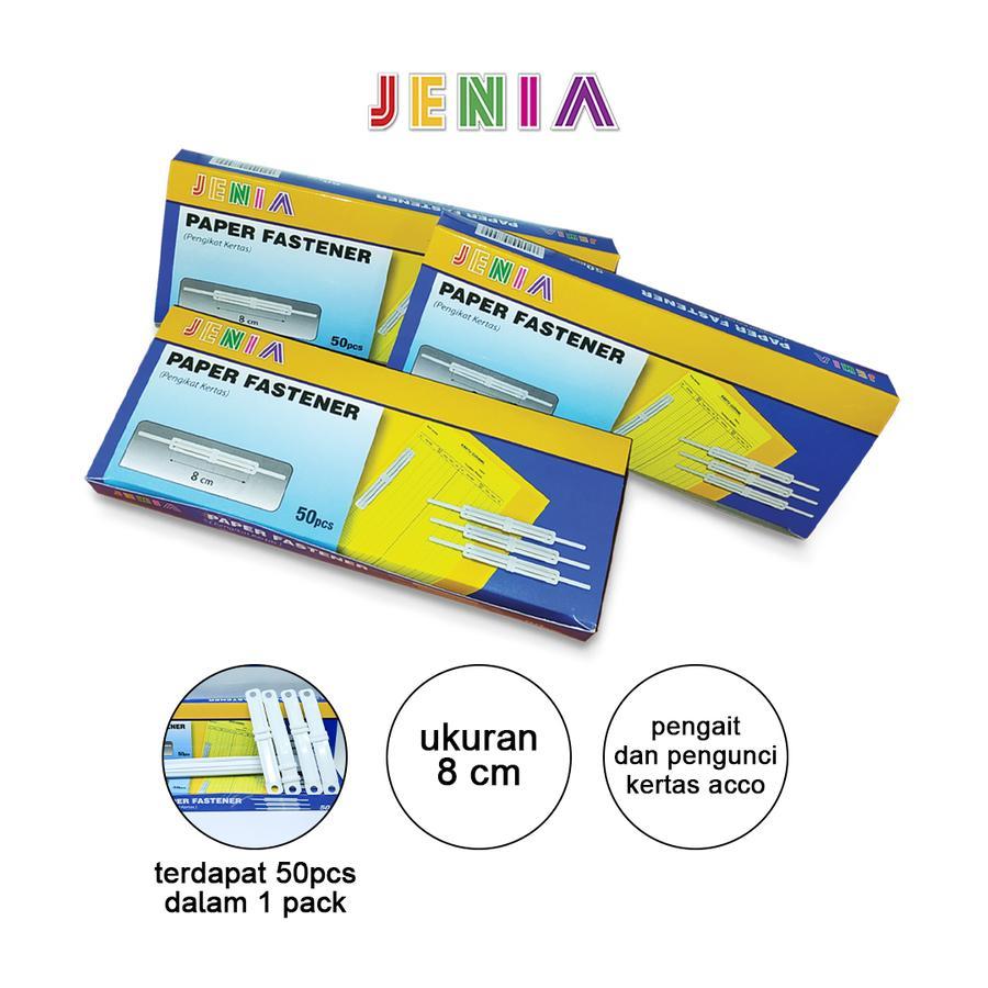 

TBMO PAPER FASTENER JENIA ISI 50PCS PPFTA- JNI - (100)