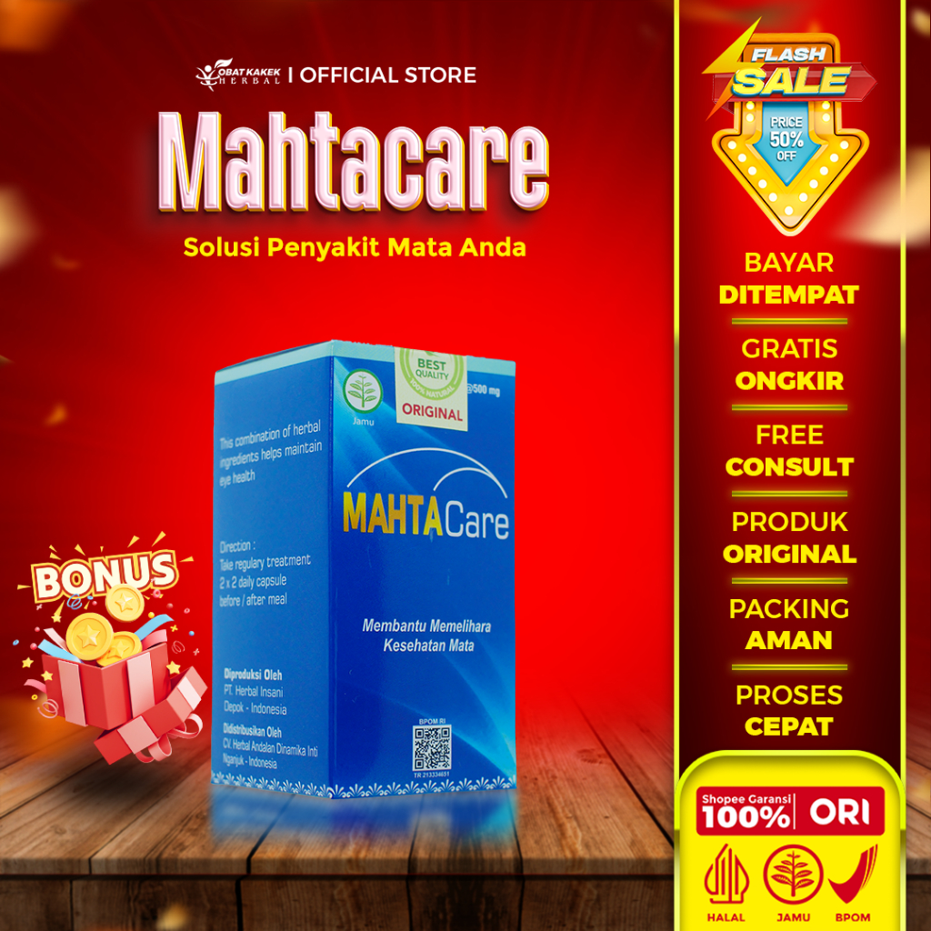 MAHTACARE | MAHTA CARE | KAPSUL | MAHTACARE KAPSUL | MATA MINUS | MEMELIHARA KESEHATAN ORIGINAL BPOM