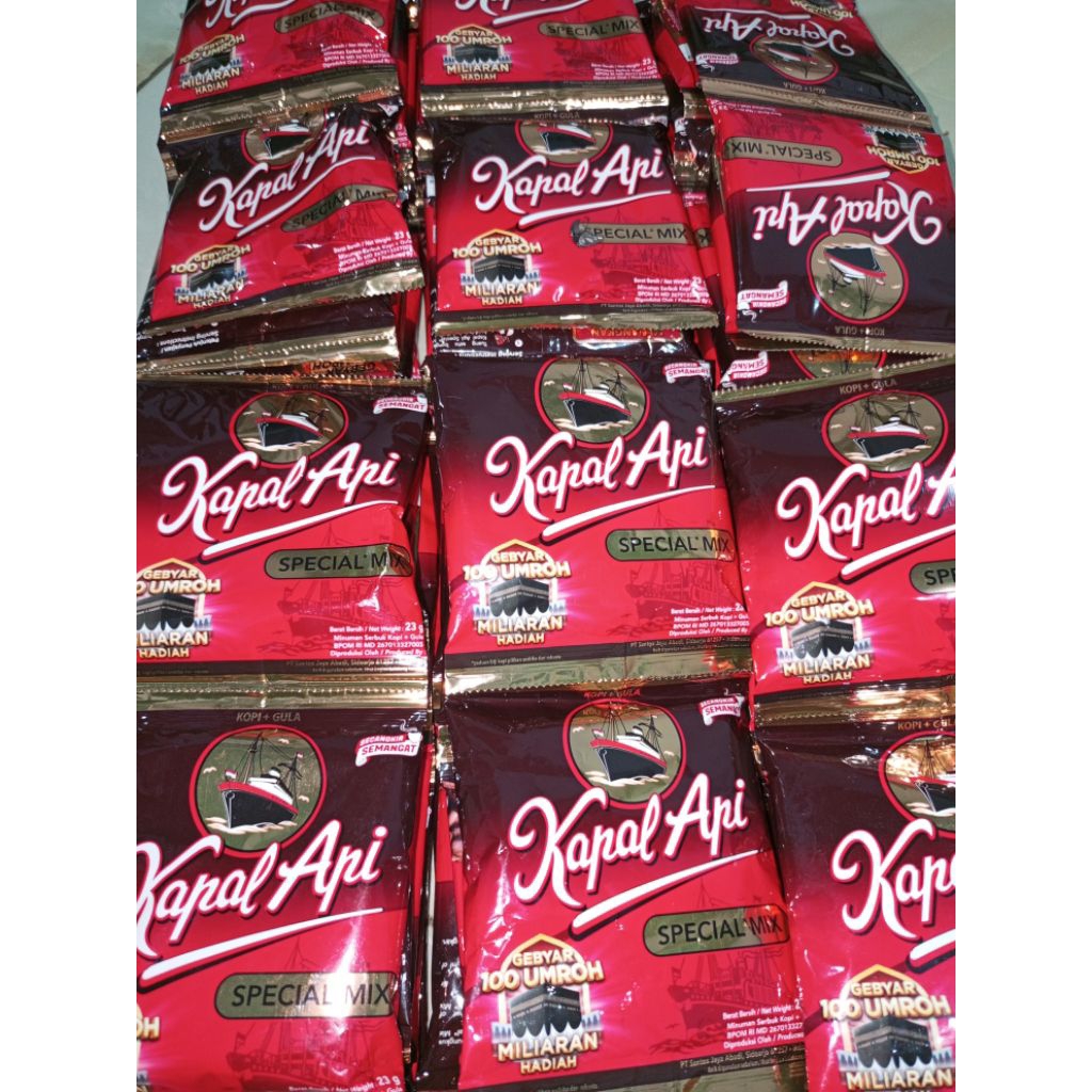 

Kopi Kapal Api Spesial Mix Isi Renceng Isi 10
