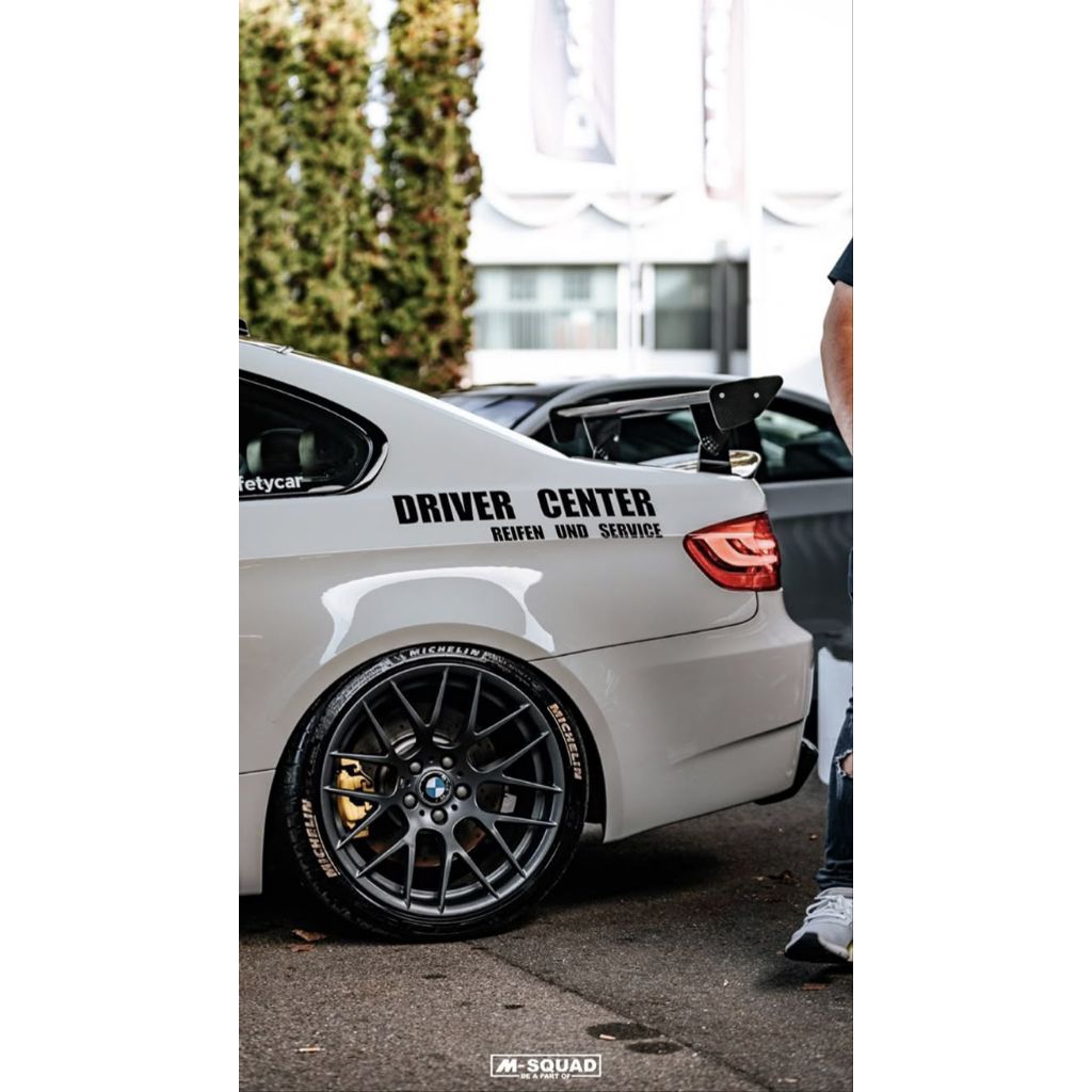 Sticker body mobil driver center sticker mobil terlaris terbaru termurah keren stiker driver center 