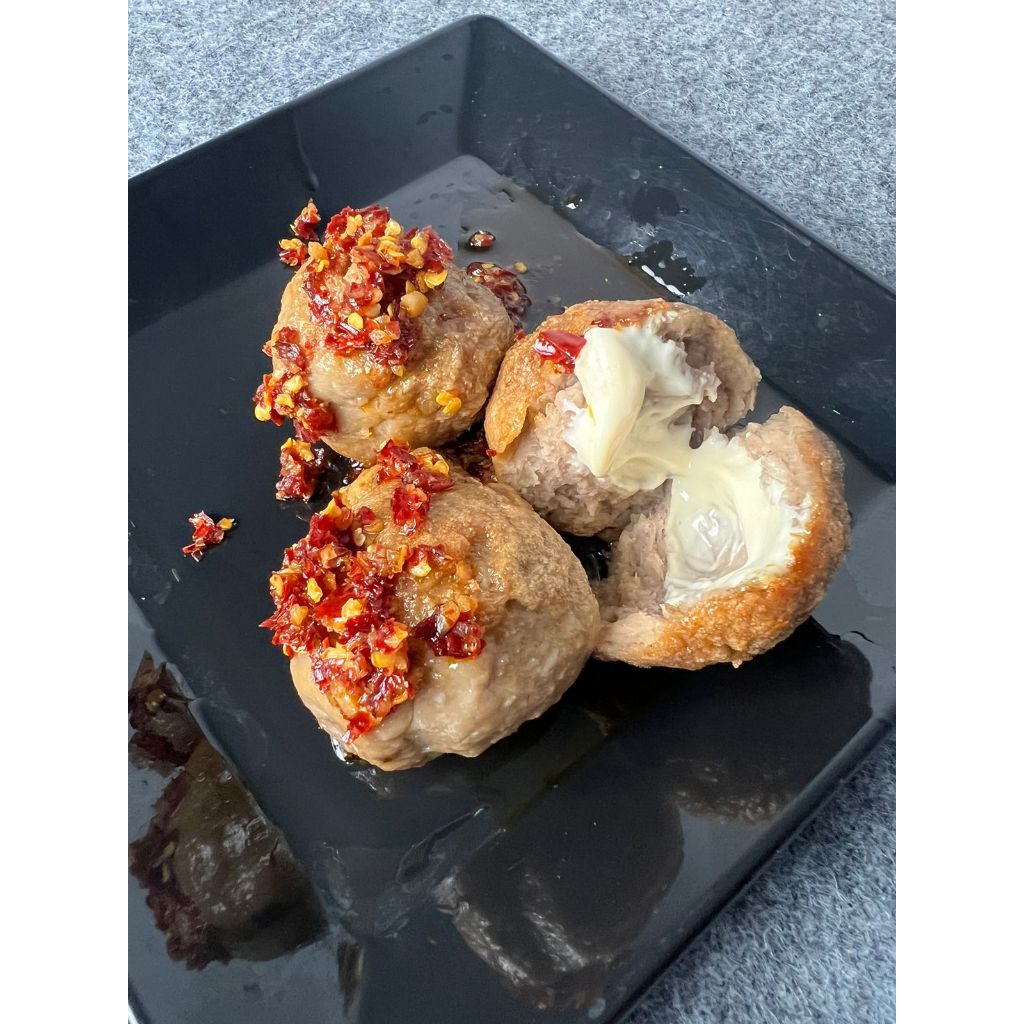 

bakso isi keju-Bakso Isi keju tinggal goreng